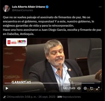 El delegado trino que se