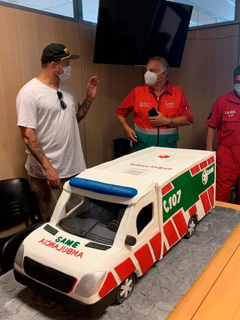 La impresionante torta de cumpleaños