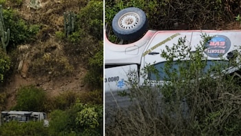 Una camioneta cayó 30 metros por un barranco en Salta y sus ocupantes sobrevivieron
