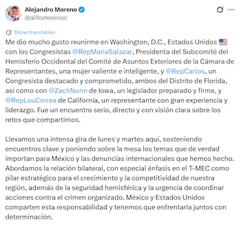 Foto: Captura de pantalla/ X