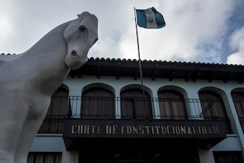 La Corte de Constitucionalidad de Guatemala denunció amenazas recientes contra la Magistrada Presidente y otros magistrados del máximo tribunal. (Cortesía: Plaza Pública)