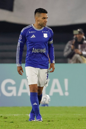 Falcao sufrió una lesión en el arco cigomático-crédito Mauricio Dueñas Castañeda/EFE