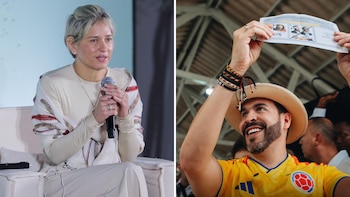Verónica Alcocer le deseó “sabiduría, serenidad y acierto” a Abelardo de la Espriella como electo presidente de Colombia