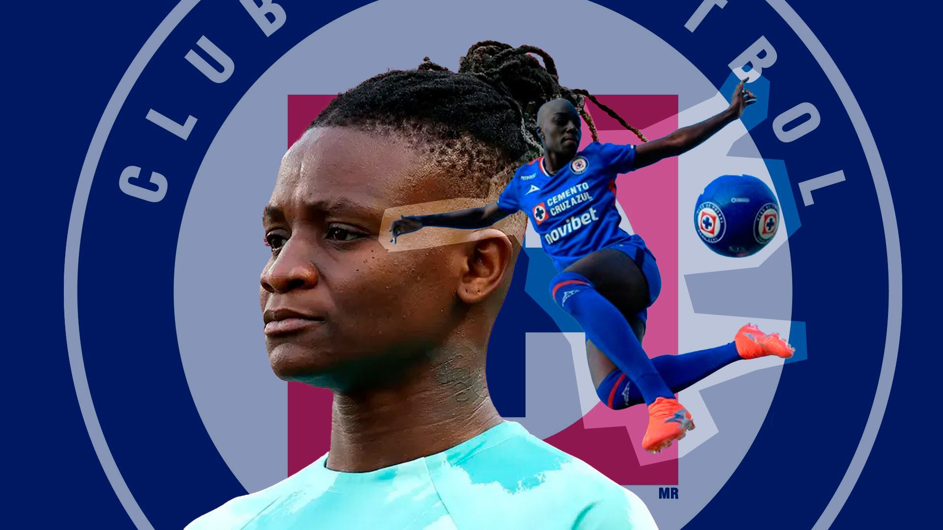 Uchenna Kanu y Michaela Abam encabezan la lista de refuerzos de la Máquina para la siguiente temporada. (Infobae México: Jovani Pérez)