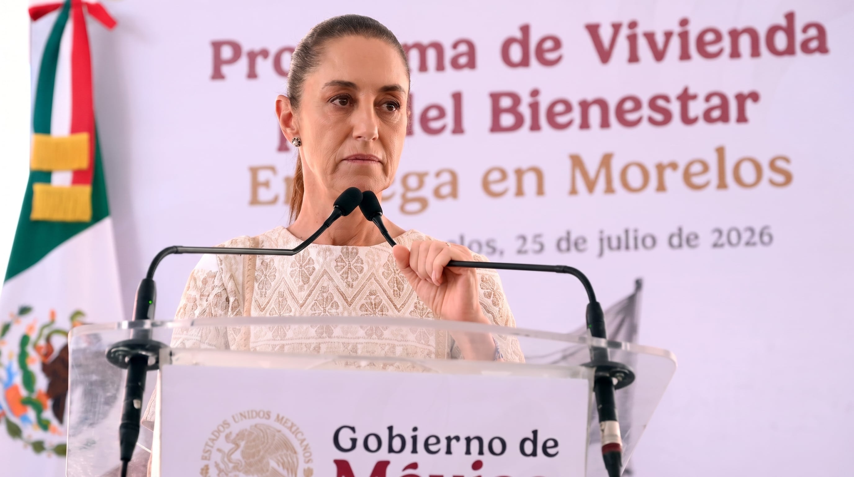Tras violencia en Morelos, Sheinbaum anuncia 10 nuevas escuelas “para atender a las causas”, promete regresar a Cuautla en 3 meses