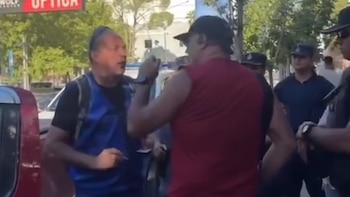 Un hombre dejó a su