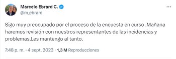 Marcelo Ebrard volvió a señalar