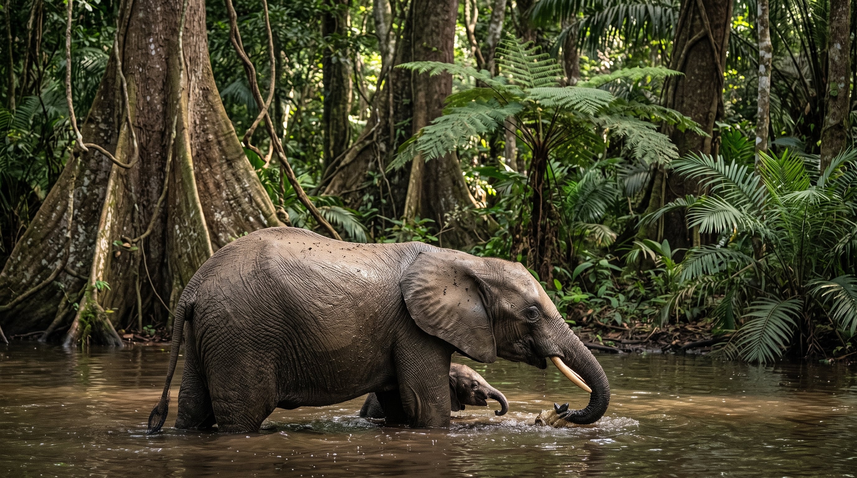La reserva forestal de Okomu abarca unas 24.000 hectáreas y alberga especies amenazadas como el elefante de bosque y el loro gris africano (Imagen Ilustrativa Infobae)