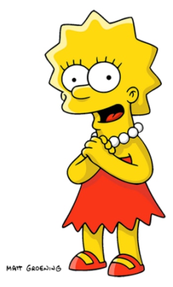 Lisa Simpson es una puerta