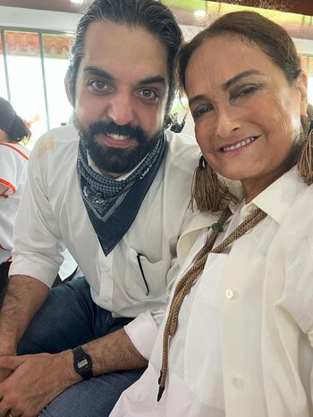 Patricia Armendariz y Antonio Attolini