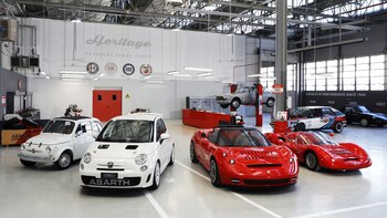 El Cinquecento Abarth viejo y