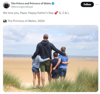 La dedicatoria de los hijos