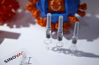 Un stand mostrando un candidato