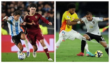 Mientras Argentina y Colombia llegarán