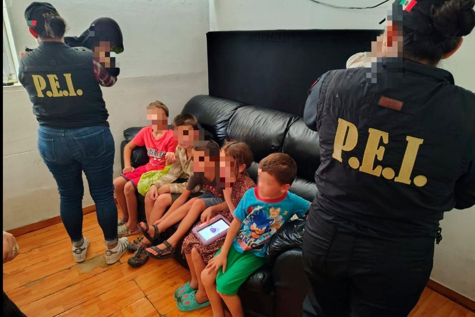 Los menores fueron sustraídos por su propio padre tras un conflicto con su madre. Foto: (SSP Yucatán)