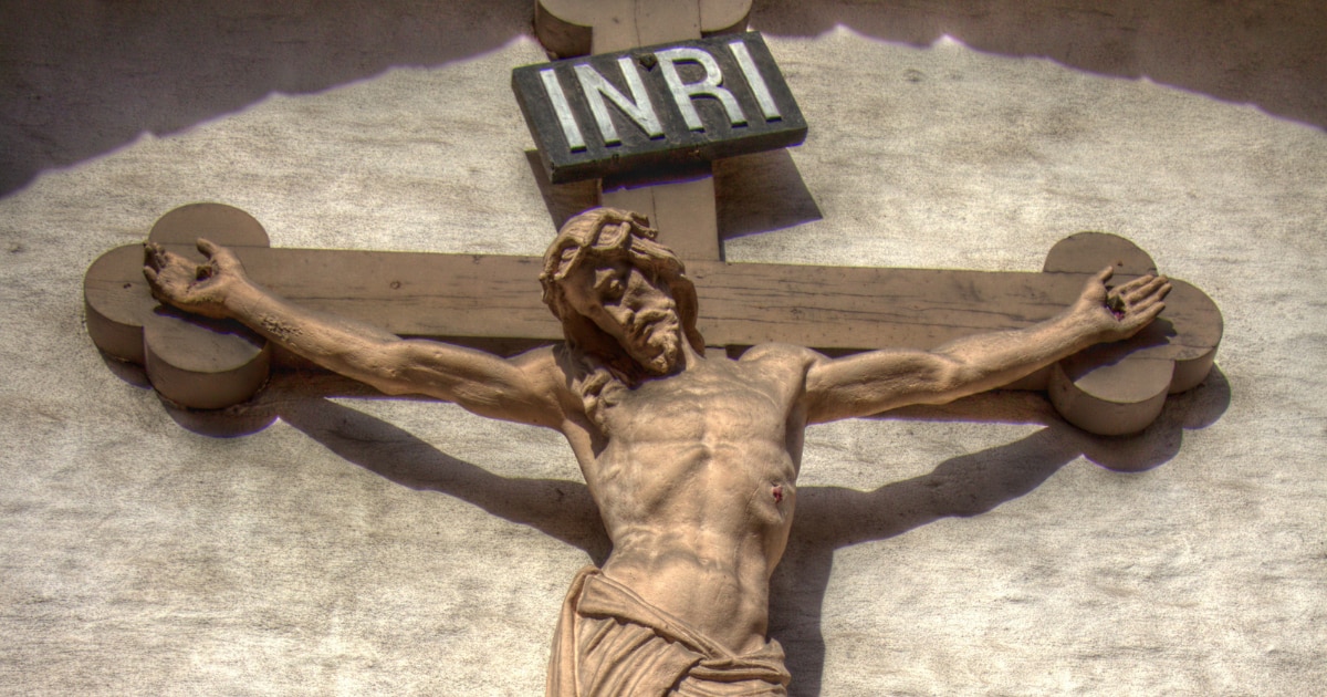 Qué significa inri en la cruz de Jesús? Datos curiosos de Semana Santa - Infobae
