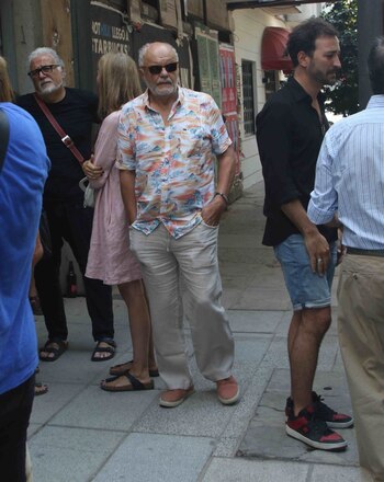 Juan Leyrado, muy triste, en