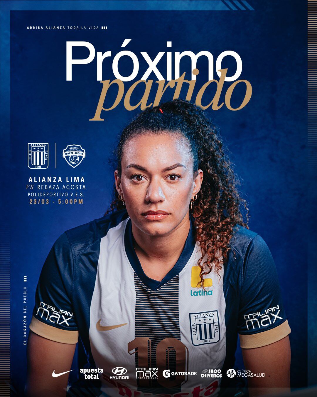 Alianza Lima enfrentará a Rebaza Acosta por la fecha 5 de la Liga Peruana de Vóley 2025