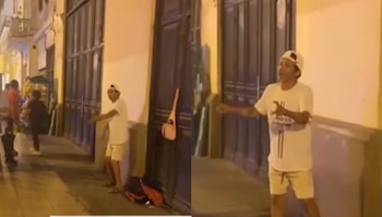 Kike Suero compartiendo su humor