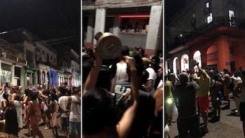 Los apagones asfixian a los cubanos y hubo nuevos cacerolazos en la calles de La Habana