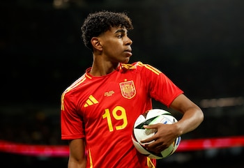 Lamine Yamal. (Juan Medina/Reuters)