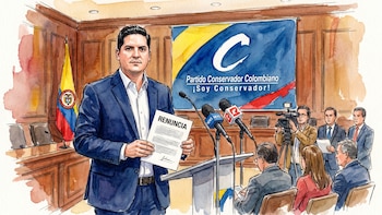El secretario general del Partido Conservador, Adolfo Pineda García, presentó su renuncia irrevocable al cargo