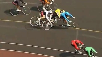 Murió un ciclista tras sufrir un accidente en plena competencia