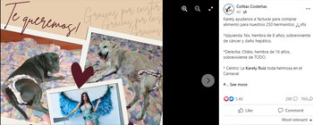 "Colitas Costeñas" solicitó apoyo a