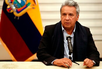 El presidente de Ecuador, Lenín