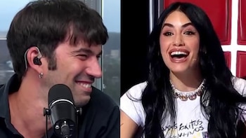 Lali Espósito sorprendió al aire a Pedro Rosemblat e hizo estallar de risa al estudio: “¿Sabés cómo te dicen a vos?"