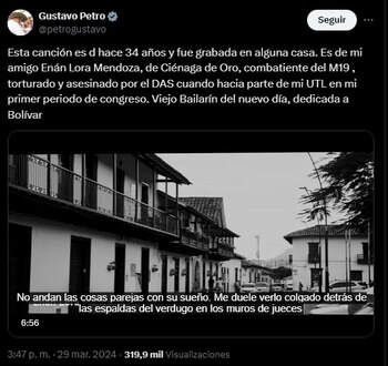 El mandatario aseguró que él