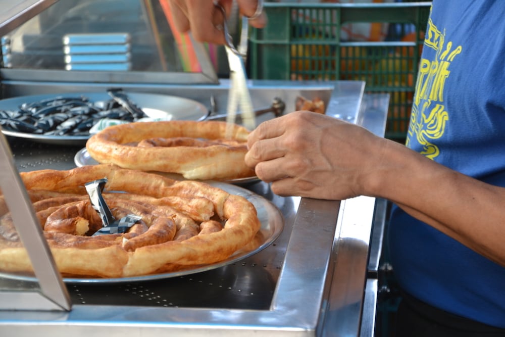 Rueda de churros en Churrería Ramón (Web de la churrería)