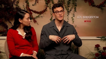 Protagonistas de Los Bridgerton comparan