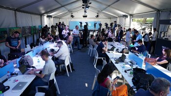 El espacio que se ambientó