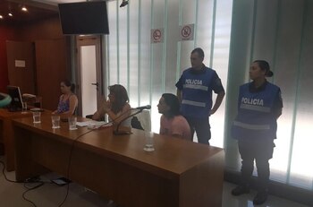 Cristo en la audiencia para