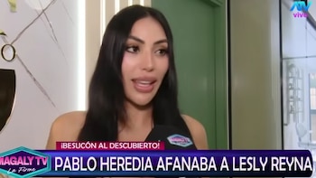 Lesly Reyna le confesó a Shirley Arica sobre los chats que intercambió con Pablo Heredia. ATV: Magaly Tv la Firme.