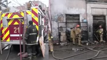 Continúan las labores de enfriamiento