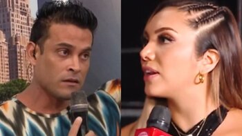 Christian Dominguez entra em erupção