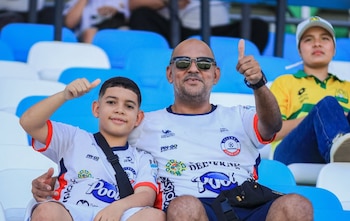 El partido se llevó a cabo en el estadio Alfonso Maestre Pavejau, con presencia de las dos hinchadas - crédito Alianza de Valledupar