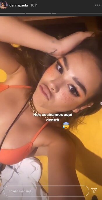 La actriz Danna Paola se