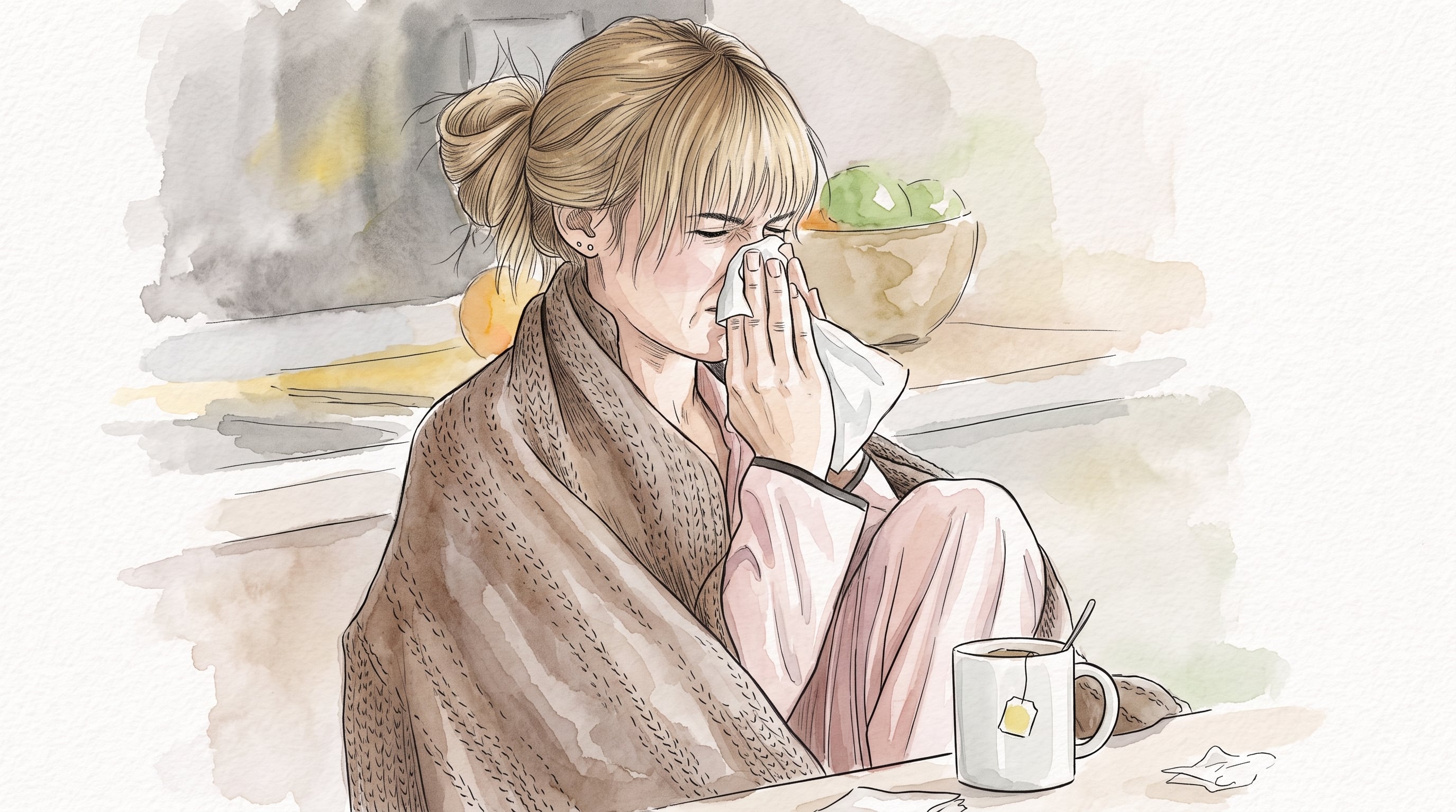 El invierno incrementa la circulación de virus respiratorios y eleva el riesgo de infecciones. (Imagen Ilustrativa Infobae)