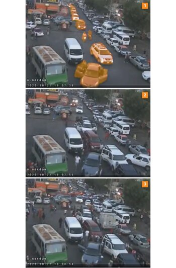 1. Los criminales viajaban en