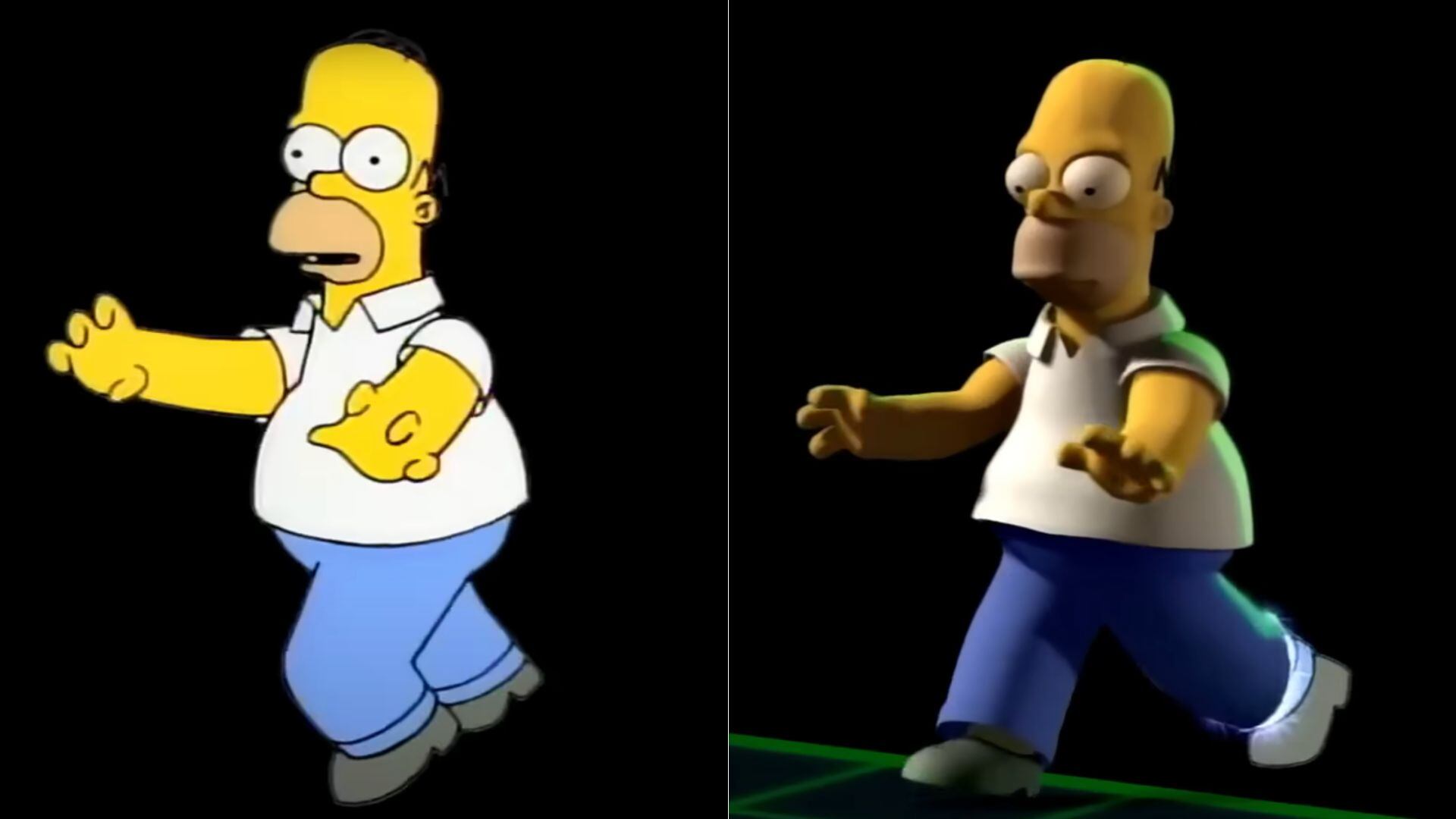 El episodio “Homero al cubo” de Los Simpson marcó un hito en la animación por su innovador uso del CGI en 1995 (foto: Captura de pantalla/20th Century FOX)