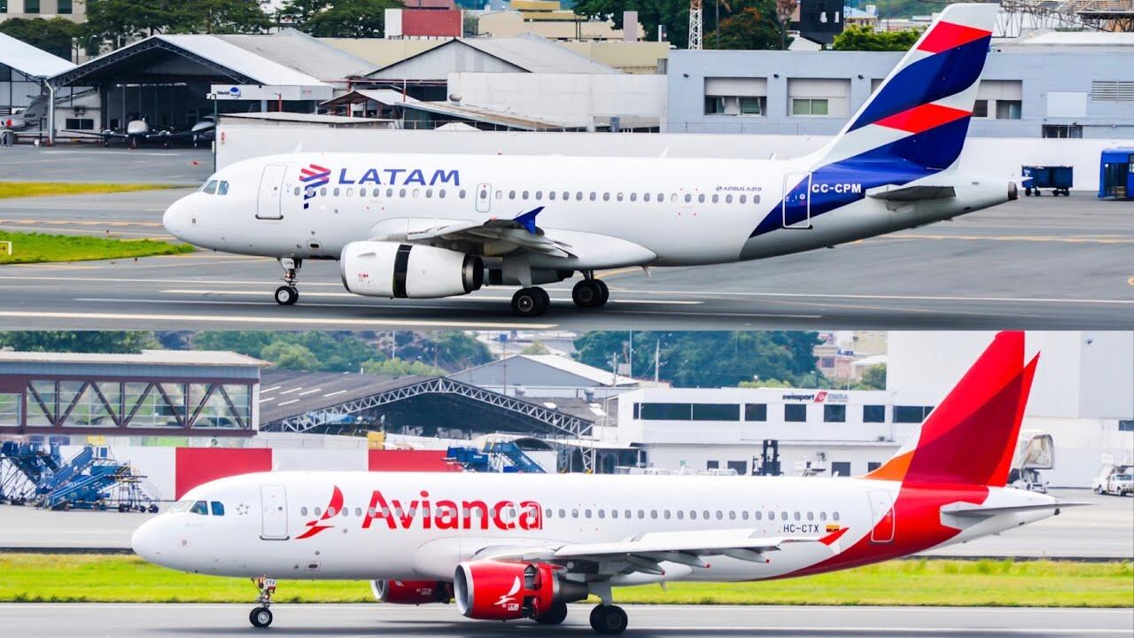 Latam y Avianca suspenden vuelos entre Bogotá y Caracas para proteger la seguridad de pasajeros y tripulaciones - crédito YouTube