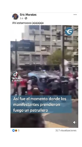 Una de las fotos que