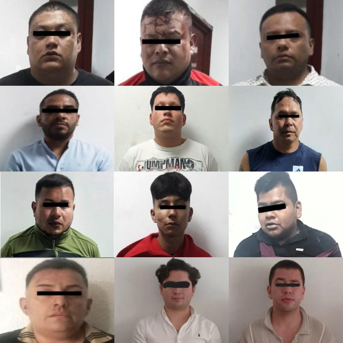 Detenidos en mayo por delitos relacionados con armas de fuego en Neza. Crédito: Especial