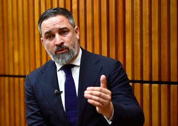 El presidente de Vox, Santiago