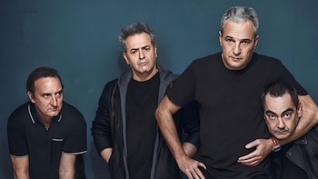 La banda española Hombres G
