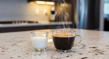 El café con leche puede