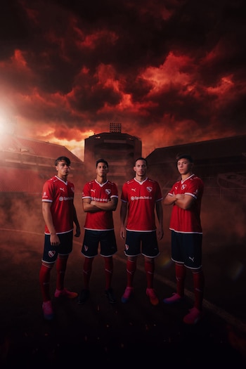 Independiente presentó su nueva camiseta